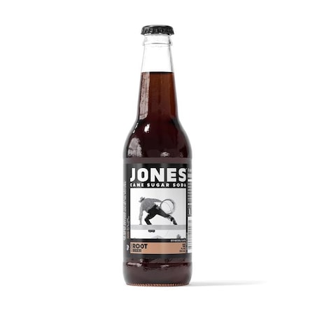 Jones Soda CANE SODA ROOT BEER 12OZ JU-413